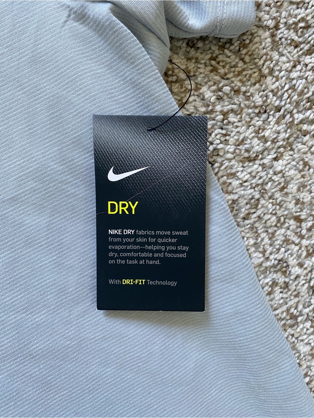Nike Men’s Light Gray Dri-FIT Golf Polo Size XXL - Picture 3 of 6